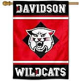 Davidson Wildcats Two Sided and Double Sided House Flag