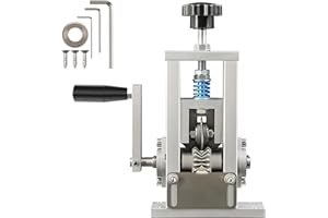 BENLYNNX Wire Stripping Machine, Upgraded Spring Design With One Extra Pressure Blade, 0.05''-1'' Wire Stripper (Manual/Automatic Applicable)