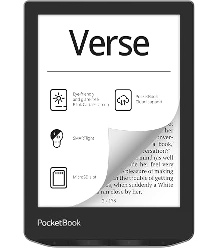 Amazon.com: PocketBook Verse Pro Color | Super Thin and Compact 6