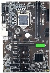 Zunedhys B250C BTC Mining Motherboard LGA1151 12X GPU USB3.0 DDR4 RAM view 6