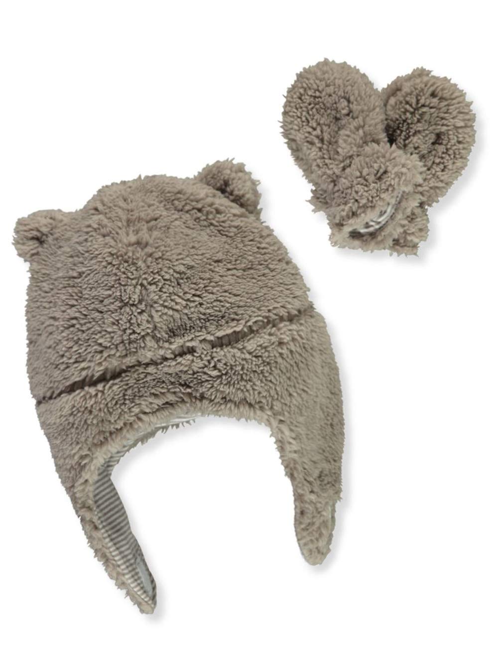 Carters Girls Pom Pom Hat Mitten Glove Set