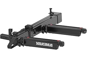 Yakima Swing Rack, Hitch Cargo System w/ Accessory Arm & Locks, EXO SwingBase, 2 In, Black - Heavy-Duty Car Vehicle Storage Accessories for Travel and Camping