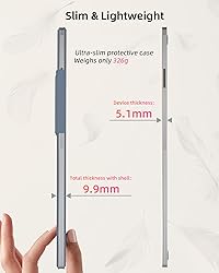 WALNEW Case for Remarkable Paper Pro,Magnetic Slim