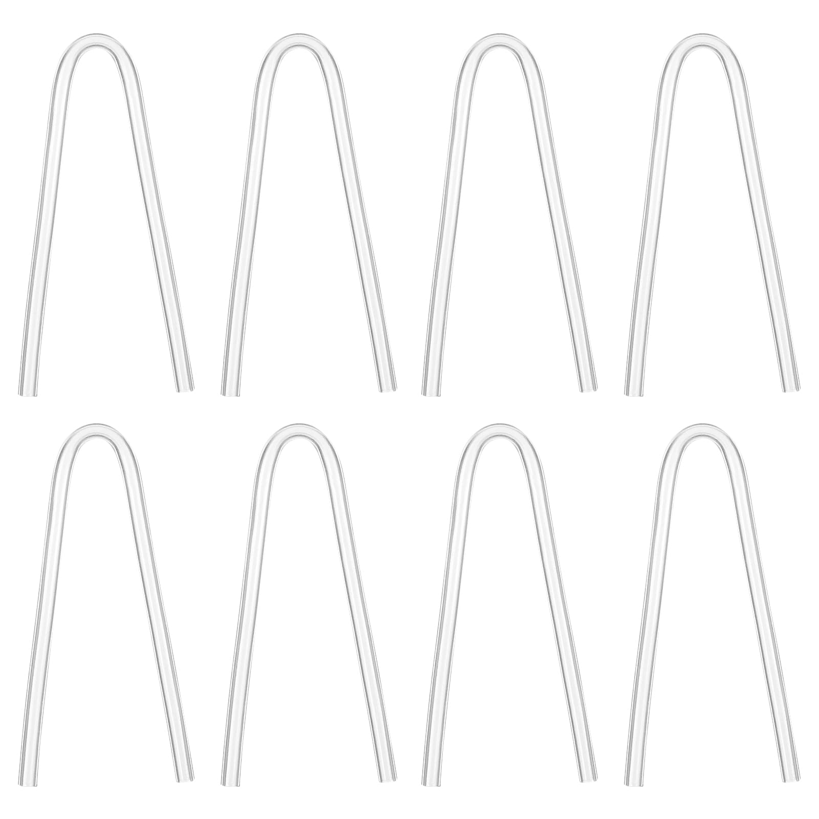 ULTECHNOVO Hearing Aids Tubes PVC Flexible Pipe Bending for Custom Earmold and BTE Hearing Aid Repair Replacement Medical Grade 2.24X0.98X0.12In