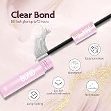 SIISTAS Lash Bond Seal DIY Cluster Eyelash Glue Extensions Strong Hold view 3