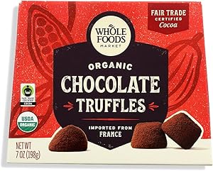 WHOLE FOODS MARKET Organic Chocolate Truffles, 7 OZ