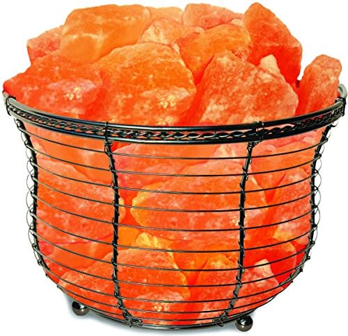 WBM 1301B HIMALAY SALT BASKET LAMP