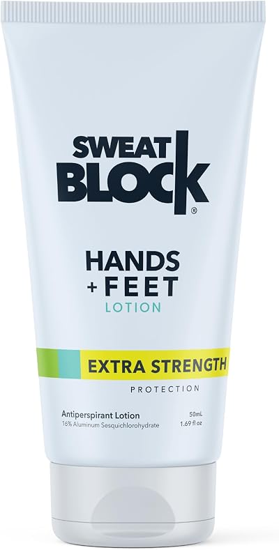 Antiperspirant Lotion for Hands & Feet Reduce Sweating Odor 50ml