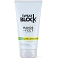 SweatBlock Antiperspirant Lotion for Hands & Feet, Proven to Reduce Tough Sweating, Reduce Hand & Foot Sweat & Smelly Feet, S
