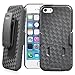 Minisuit Clipster Kick Stand Holster Case with Belt Clip for iPhone 5 / 5S - Black