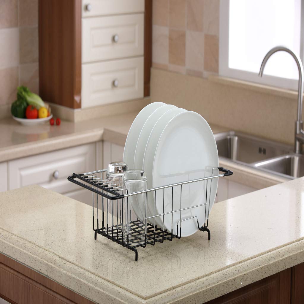 Dish Drying Rack Kitchen Collection Shelf Drainer Amazon.in Electronics
