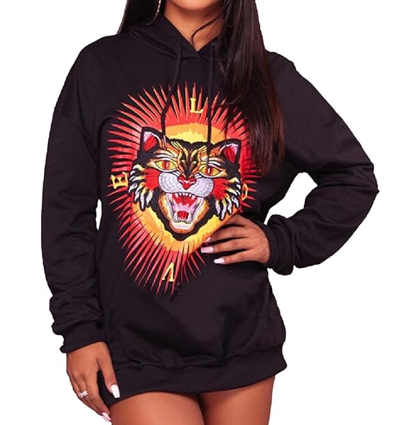 tiger hoodie women's