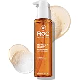 RoC Multi Correxion Revive + Glow Vitamin C Gel Brightening Cleanser, 6 oz | Facial Cleanser with Glycolic Acid: resurfaces &amp; extracts impurities leaving skin visibly radiant, Paraben-Free, Sulfate-Free