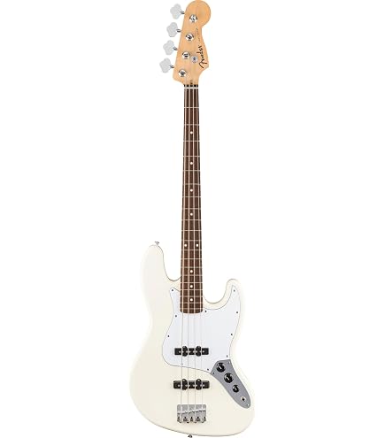 Amazon.com: Fender Standard Jazz Bass - Black, Maple Fingerboard