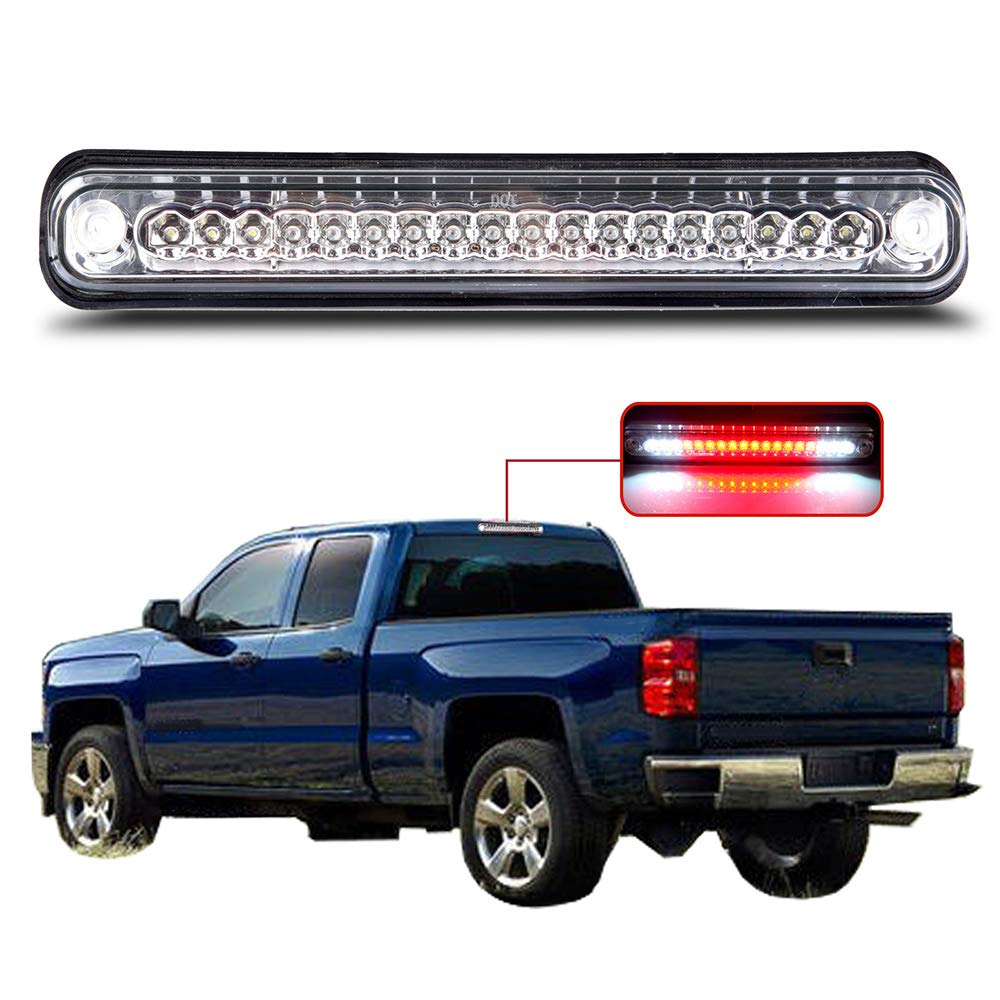 ... Brake Light 3rd Brake Lights Cargo Lamp Assembly Automotive Tail Lights  Clear Lens Replacement fit for 1988-1998 Chevy GMC C/K C10 Silverado Sierra