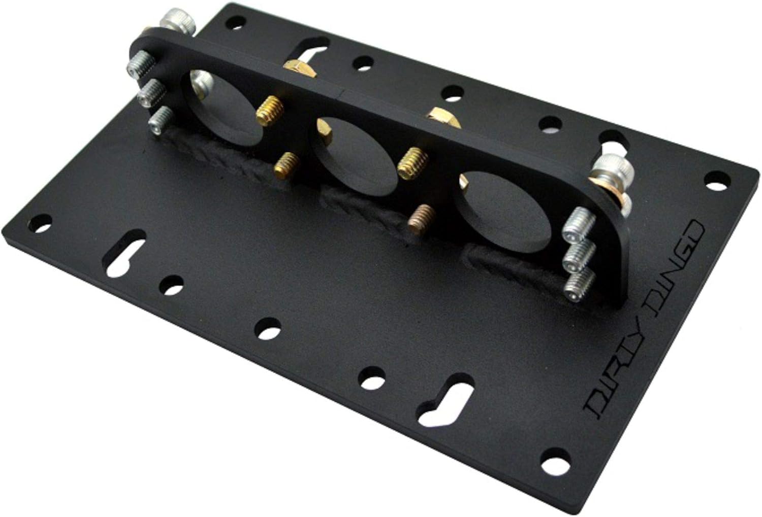 Dirty Dingo LS SBC BBC Ford 2,4 Barrel Holley Spread Bore Carb Universal Engine Lift Plate: Automotive