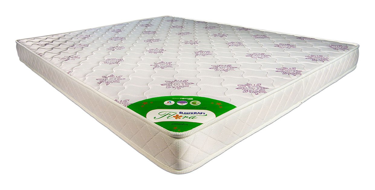 Sleepkraft Flora Budget Mattress, 78 inches x 48 inches x 5 inches (Off
