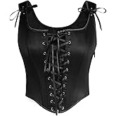 Scarlet Darkness Women Renaissance Corset Pirate Bustier Top Bodice Bodyshaper
