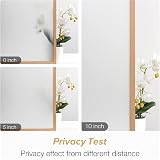 rabbitgoo Window Film Privacy Frosted 60x200 cm Glass Door Anti UV Self Adhesive view 8