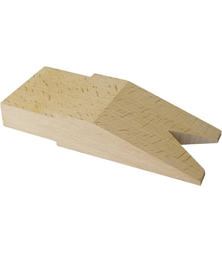 Jeweller's V-Slot Combination Bench Pin & Peg Anvil – Hardwood With Steel Anvil, Clamps To Workbench, For Sawing, Filing, Hammering