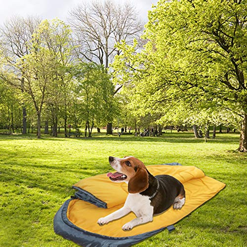Lifeunion Dog Sleeping Bag with Storage Bag Waterproof Warm Packable