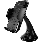 Cellet Windshield Car Phone Holder Mount, Dashboard Phone Holder Compatible for iPhones, and Android Smartphones