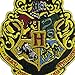Harry Potter The 4 Houses of Hogwarts Crest Patch 4 1/2