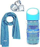 VAKKI Cooling Towel Ice Cold Sports Towels 31x110cm Neck Head Bandana