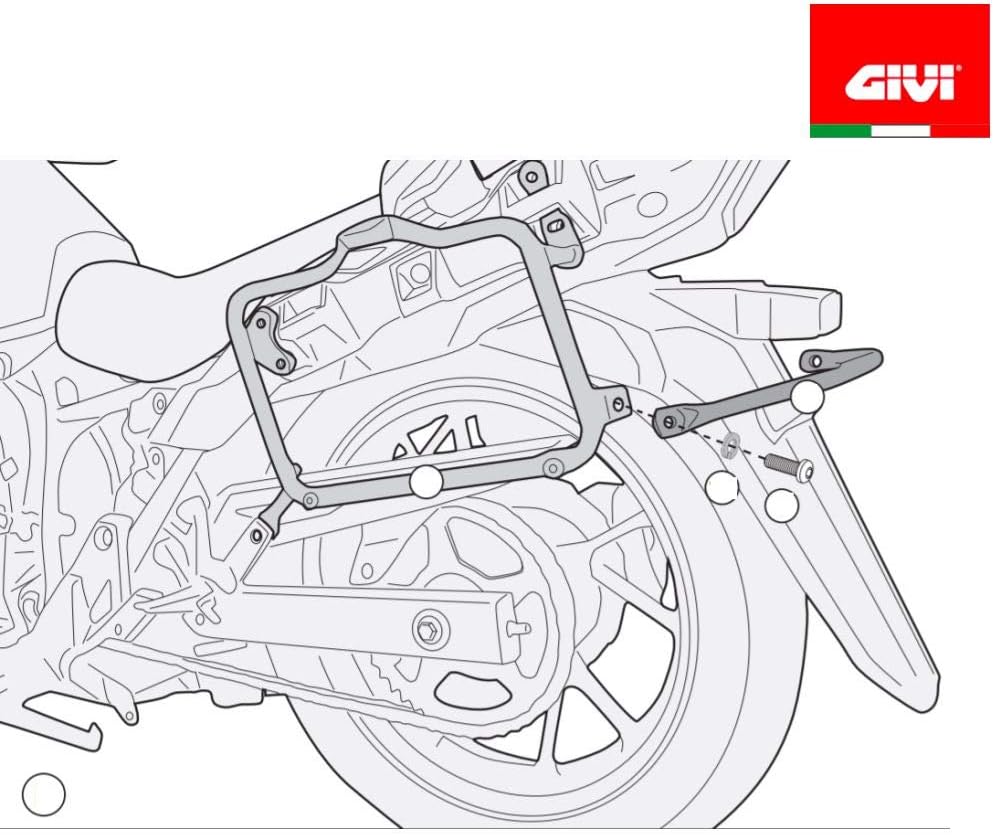 givi side pannier rack