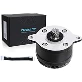 Creality K2 Plus Extruder Motor, Circular Stepper Motor, K2/ K2 Pro Combo Original Replacement Part with Cable, E Axis Extrusion Part with 12 Teeth Round Shaft, Official 3D Printer Stepping