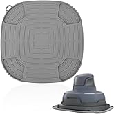 Silicone Heat-Resistant Mat for Ninja Crispi Glass Air Fryer, Reusable Anti-Slip Potholders Airfryer Heat Resistant Pads Prof