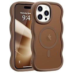 Pepmune for iPhone 15 Pro Case, Curly Wavy Frame