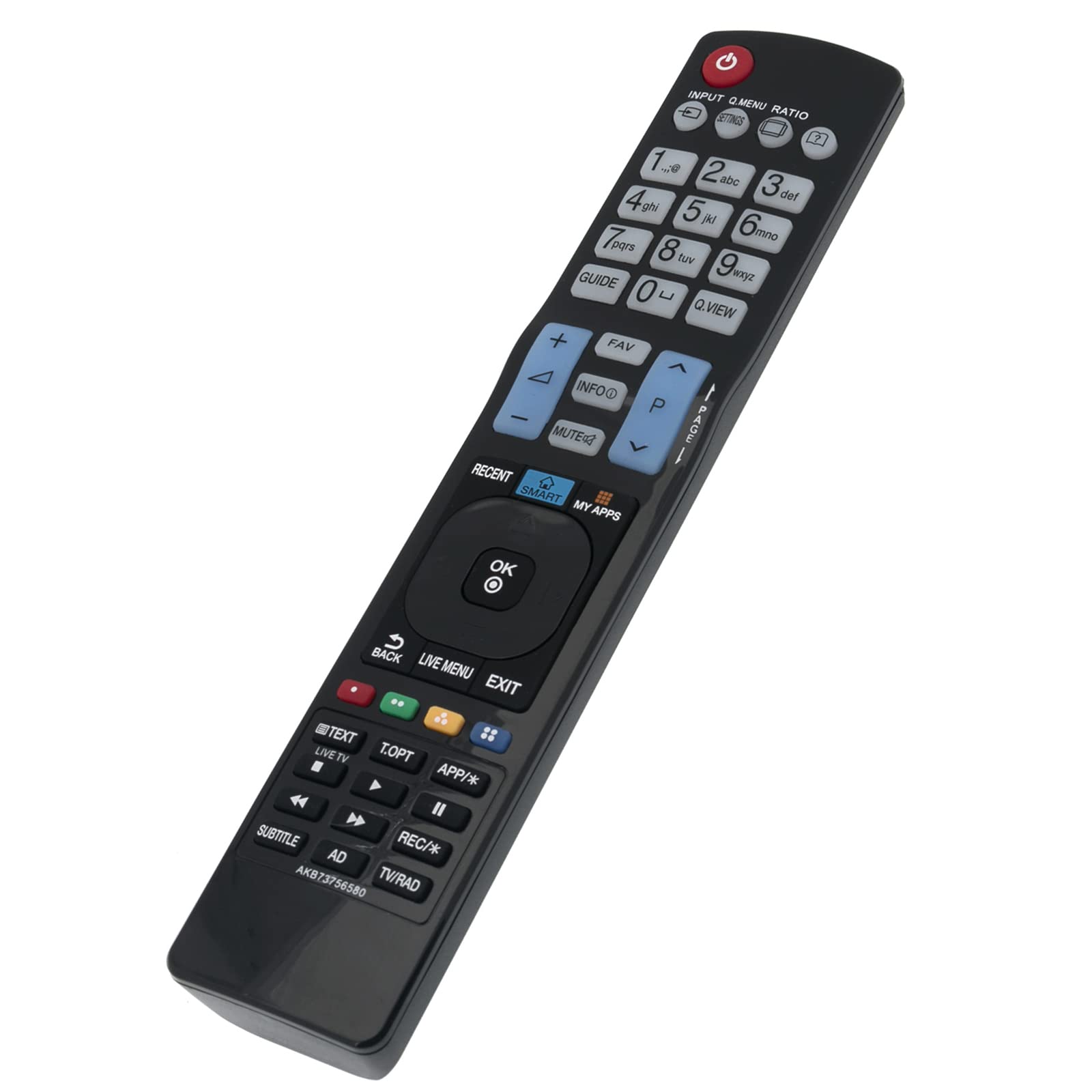 Replacement Remote AKB73756580 Fit for LG TV 55LB690V 55LB690V 42LB720V 42LB720V 42LB720V 47LB720V 47LB720V 47LB720V 55LB720V 55LB720V 55LB720V 60LB720V 60LB720V 60LB720V 65LB720V 65LB720V 65LB720V