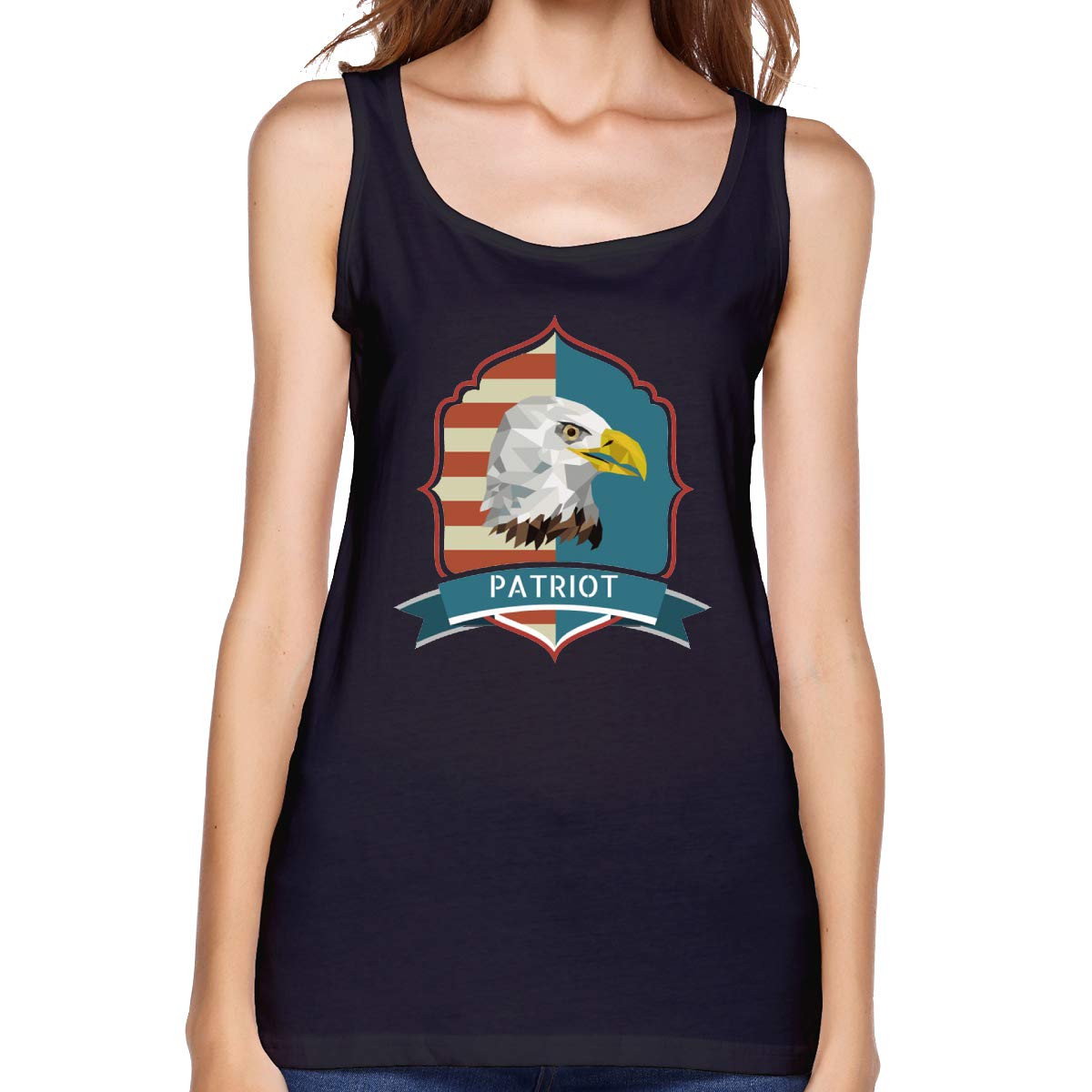 Usa United States Of America Patriot Eagle S Basic Tank Tops Shirts