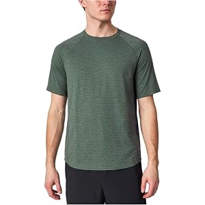 Mondetta World Outfitter Men's Stretch Active Stripe Tee Shirt