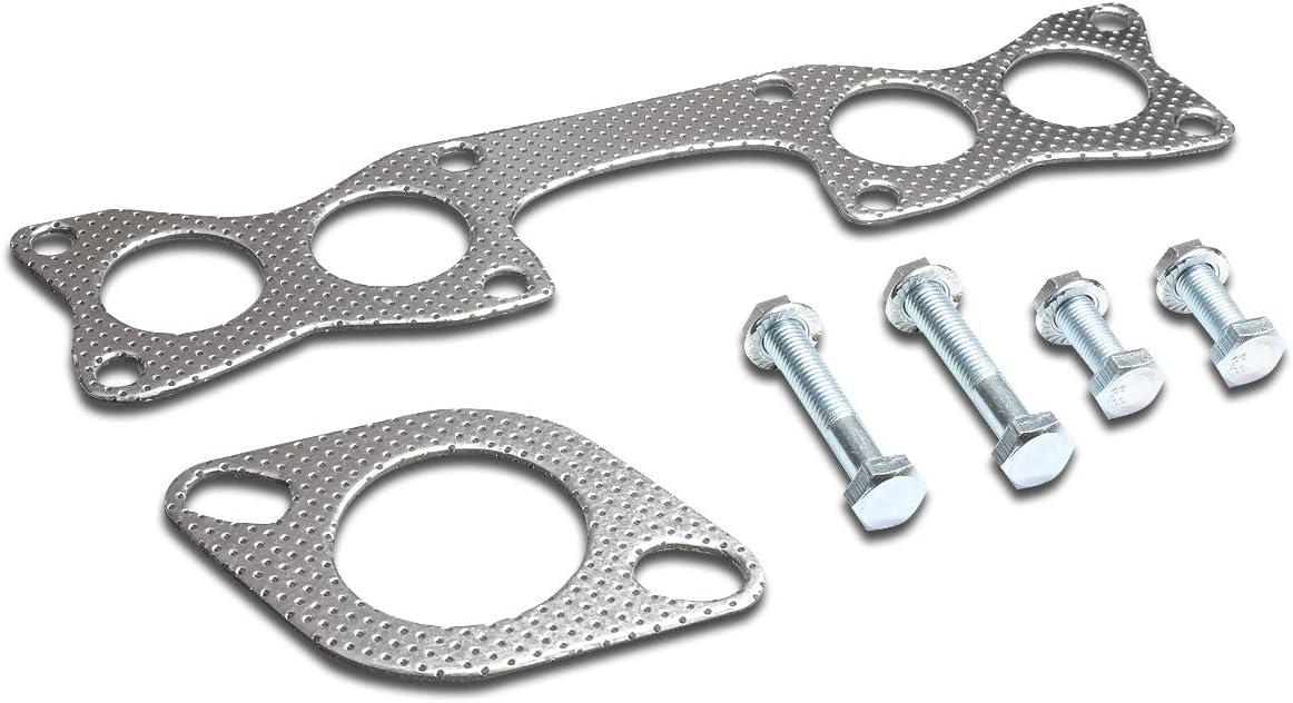 Aluminum Exhaust Manifold Header Gasket Set Replacement for