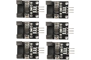 Ximimark 6Pcs LM393 H2010 Photoelectric Opposite-Type Count Infrared Sensor for Arduino