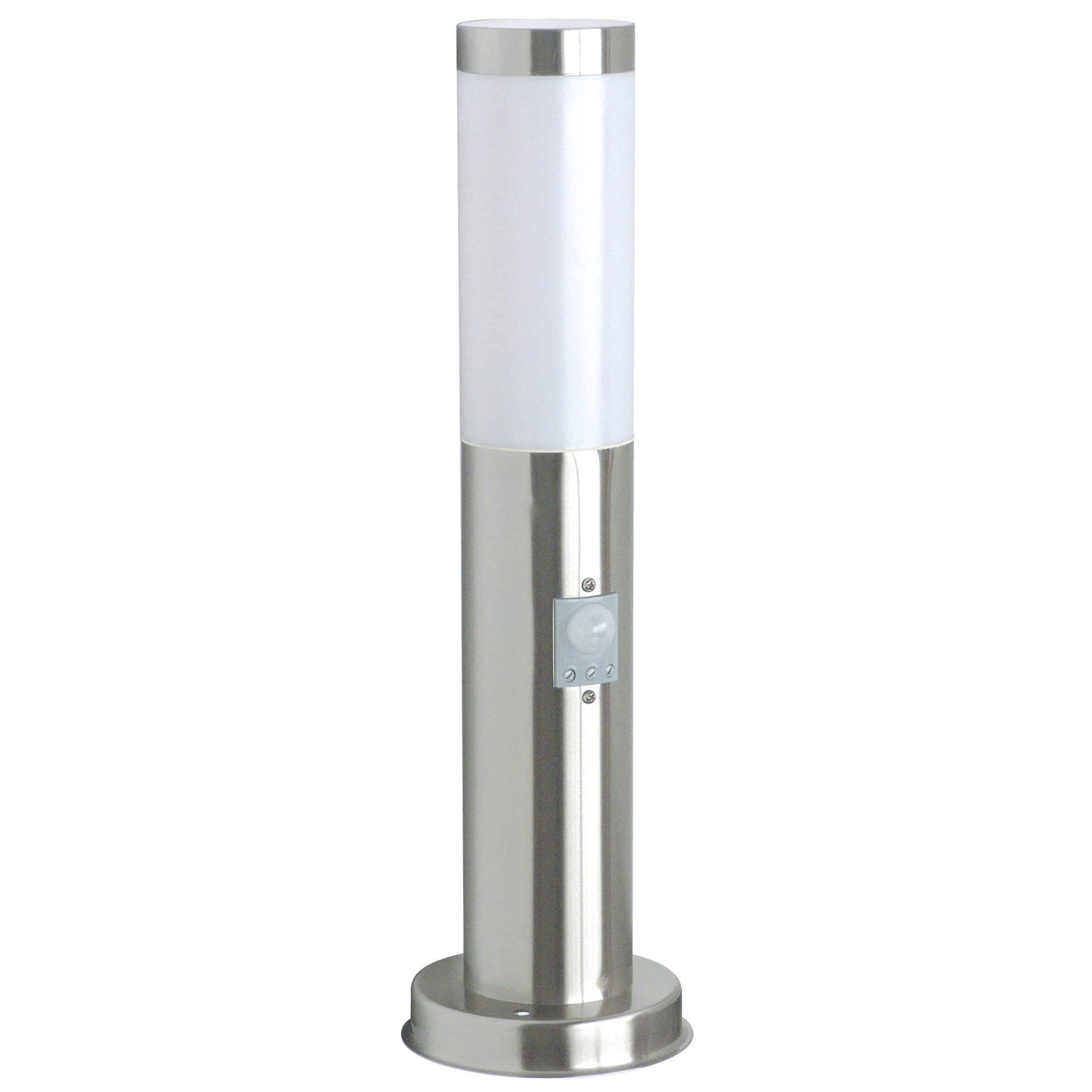Smartwares Garden Light with Motion Sensor – 9 m Range – IP44 – Adjustable Duration – E27 Socket – Ideal Outdoor Lamp for Pathways and Entrances – 10.042.75