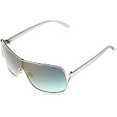 Rocawear Mens Semi-Rimless Rectangular Metal Sunglasses