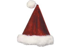 Halco Premium Santa Hat - Plush Velvet