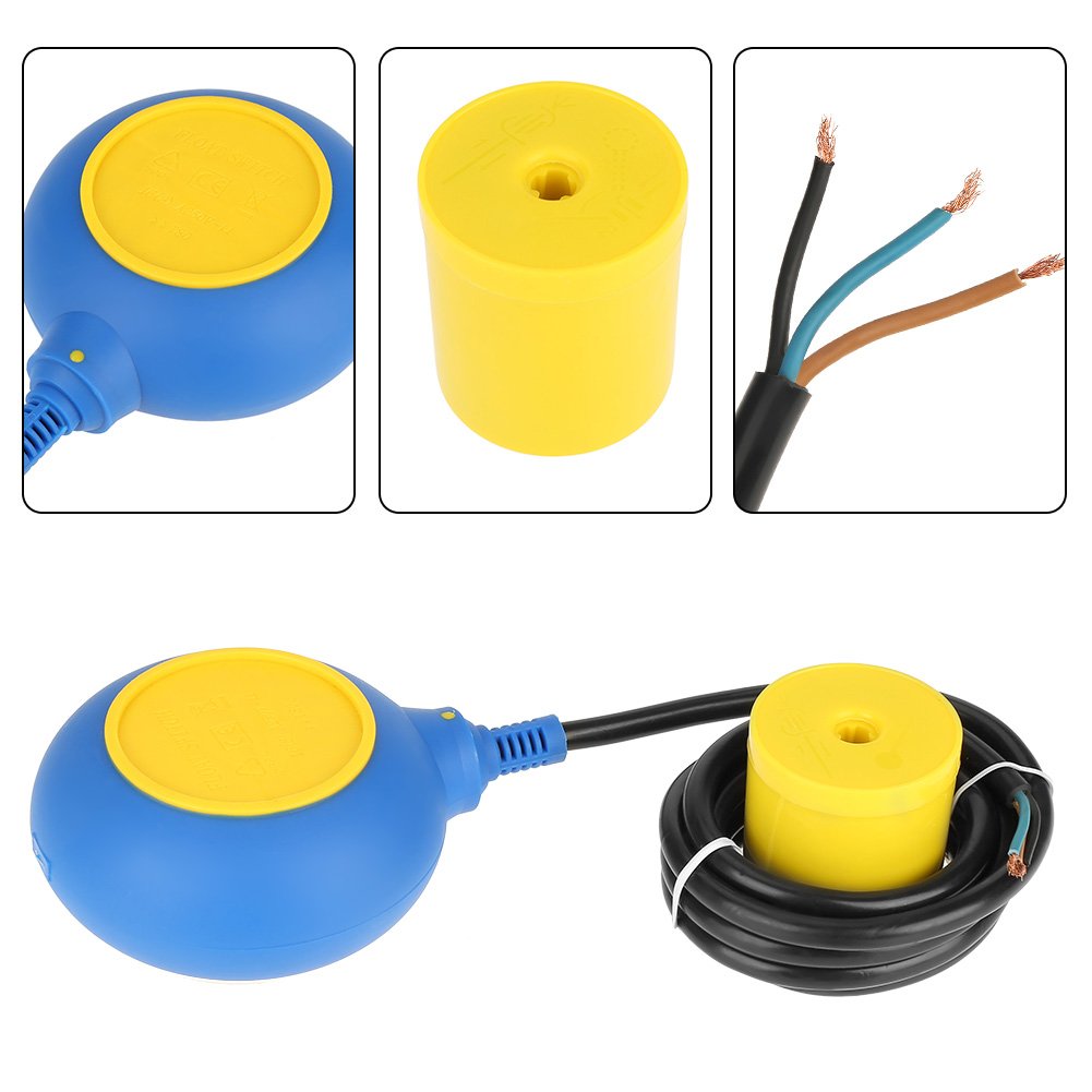 Water Level Sensor, 220V 16A Liquid Level Control Contactor Float Switch for Water Supply - Image 3