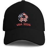 Zeptrix World Cup Soccer Hat 2026- Adjustable Baseball Cap Merchandise Gifts Accessories Decorations