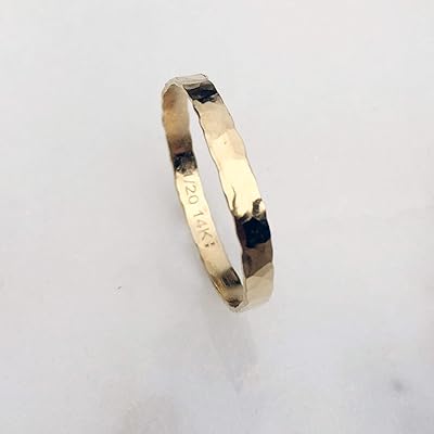 2mm Wide Gold Stacking Thumb Ring for Women Size Kenya Ubuy