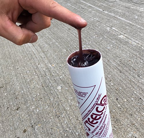 Steelco One Tube of Red Grease for grease gun-The Best Darn Grease Around. Lubricant that you can use for boats, vehicles, or commercial fleets. 488-1-Made in the USA. (14.5 oz.)