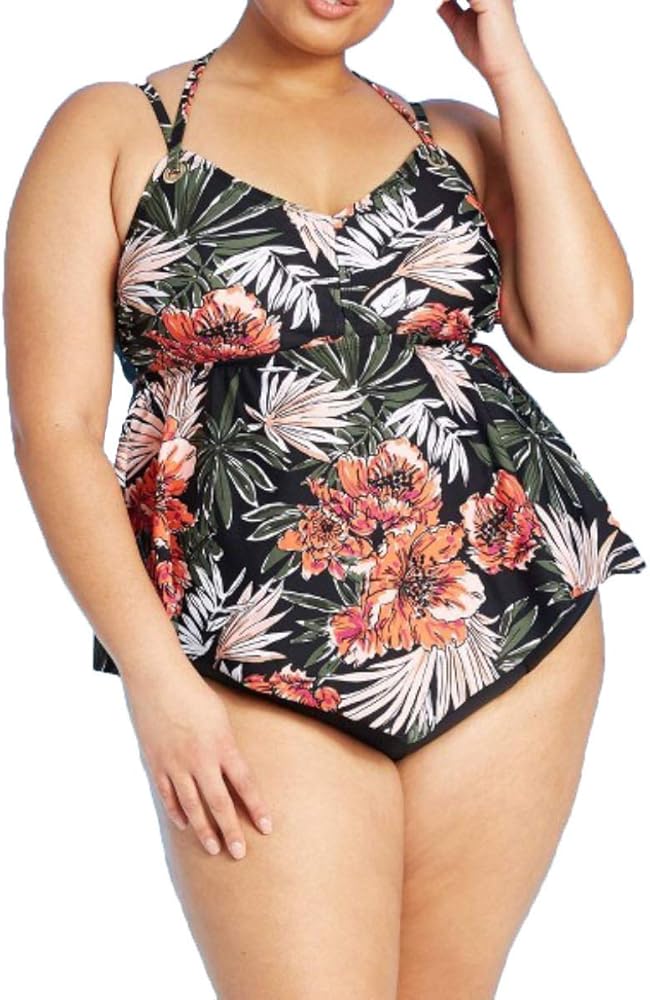 speedo plus size rash guard