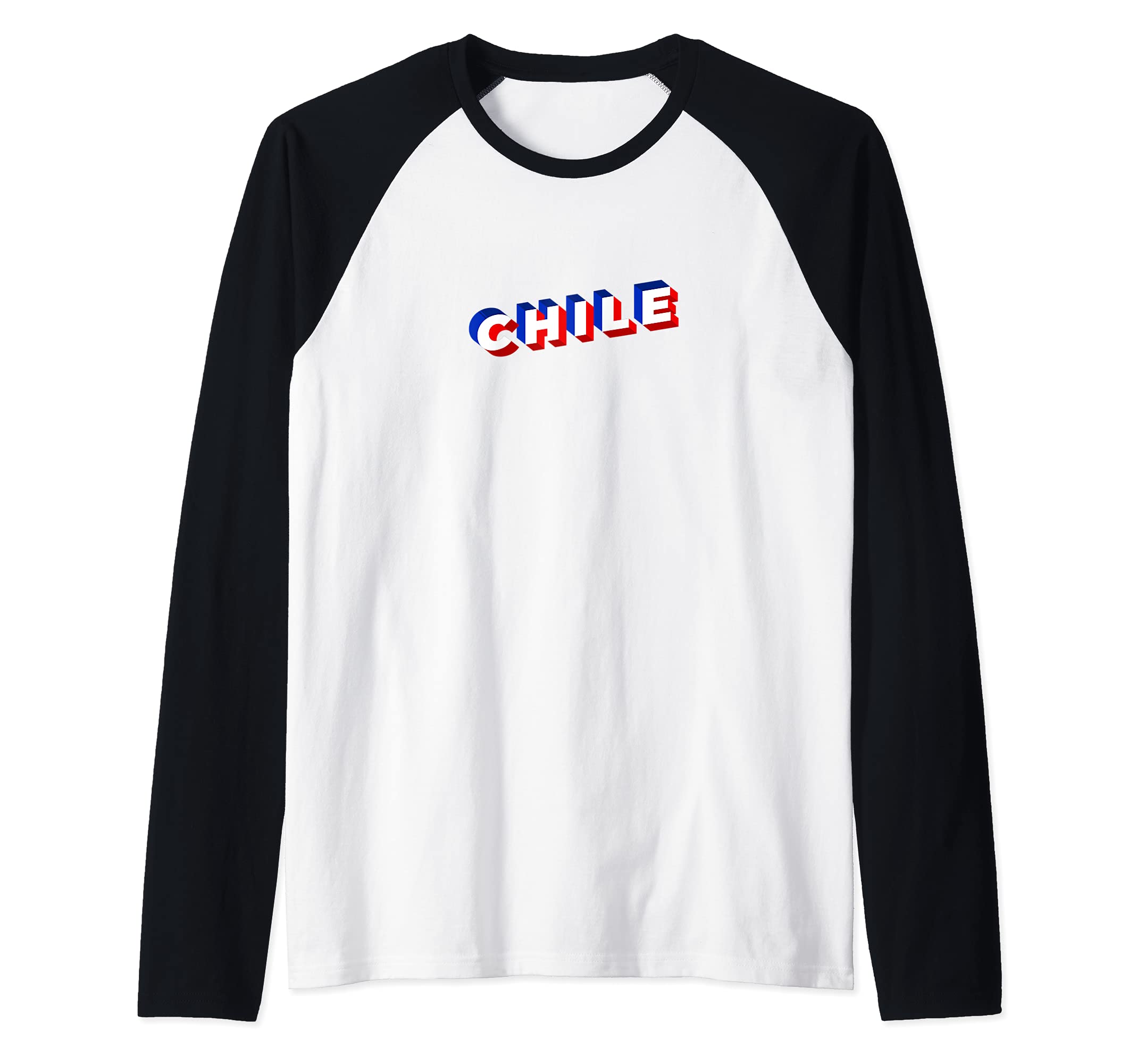 Flag Chile Raglan Baseball Tee — image 1