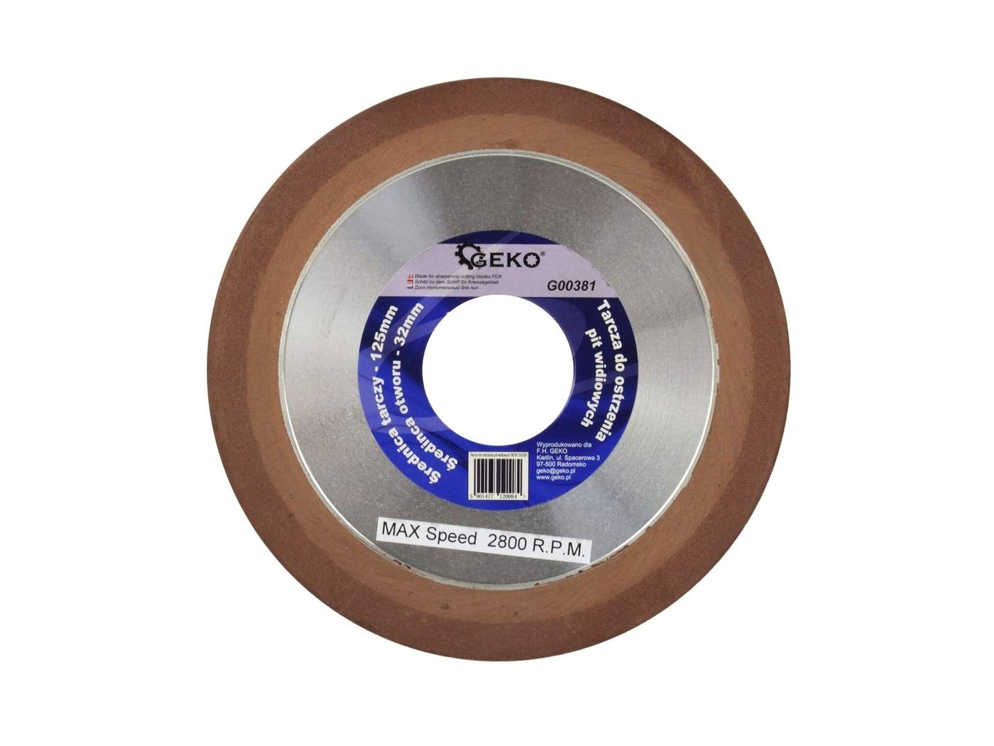 Geko G00381 Diamond Grinding Wheel For Ctc Saw (Pack of 12)
