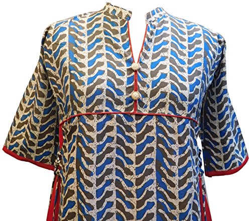 Smsaree Stylish & Designer Premium Quality Ethnic Rayon Kurti For Women (Multicolor)