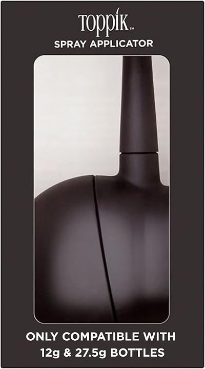 TOPPIK Spray Applicator for Hair Fibres 12g 27.5g Bottles Thinning Hair