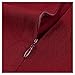 Miusol Women's Retro V Neck Half Sleeve 1950'S Party Swing Dress,Medium,Wine Red